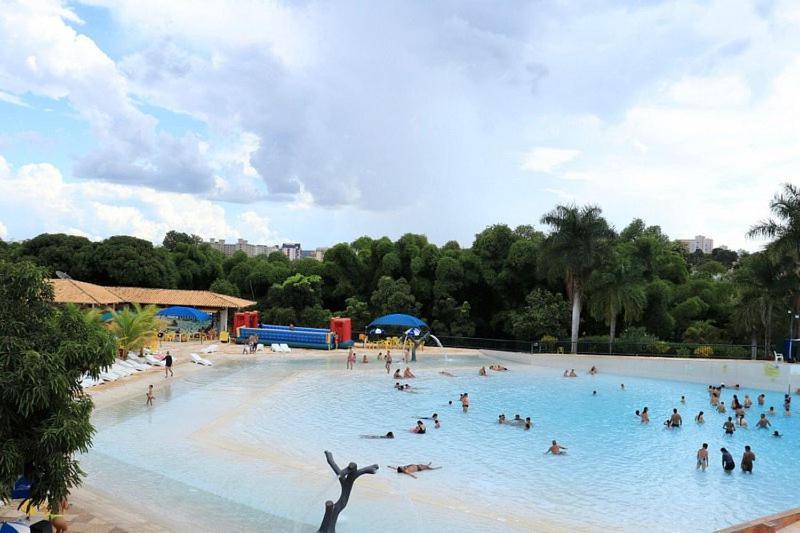 Piazza Diroma Acesso Diroma Acqua Park Gratuito Star Temporada Aparthotel Caldas Novas Exterior photo